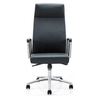 Modern Style High Back Leather Office Chair with Steel Frame NO.A111