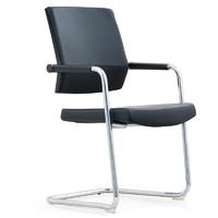 Molded foam meeting chair with chrome plated base NO.D212-01