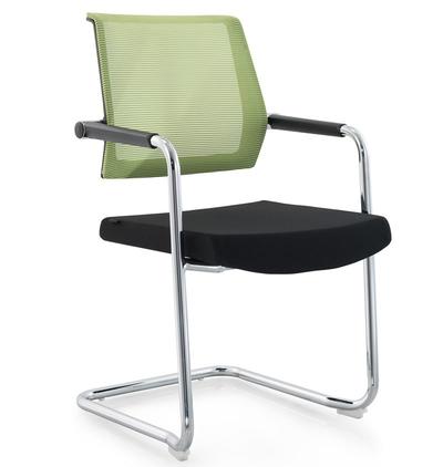 low back mesh meeting chair with plated steel frame NO.D208-02