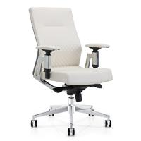 middle back leather office chair with adjustable armrest NO.B101－01