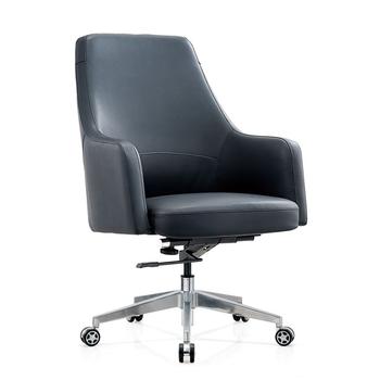 Factory wholesale middle back leather computer chair NO.B117